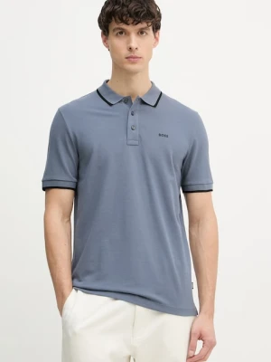 BOSS polo męskie bawełniane Parlay 190