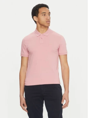 BOSS Polo Passenger 50507803 Różowy Slim Fit