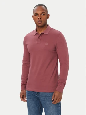 BOSS Polo Passerby 50507704 Bordowy Regular Fit