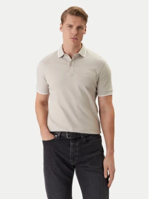 BOSS Polo Passertip 50507699 Beżowy Regular Fit