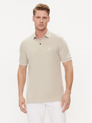 Boss Polo Passertip 50507699 Beżowy Slim Fit