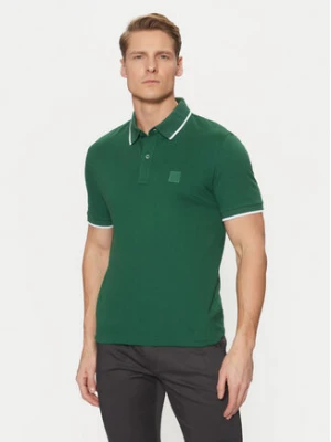 BOSS Polo Passertip 50507699 Zielony Slim Fit