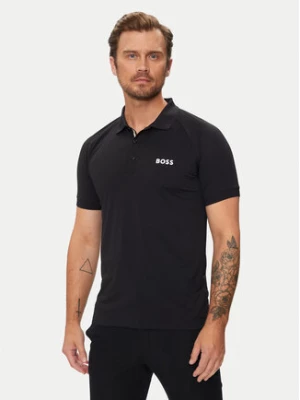 Boss Polo Patteo MB 15 50519853 Czarny Slim Fit