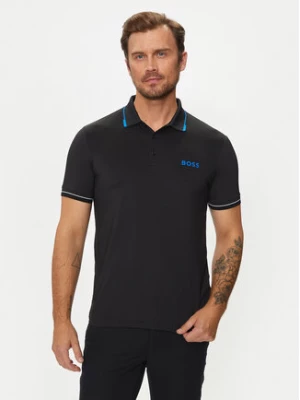 Boss Polo Paul Pro 50506203 Czarny Slim Fit