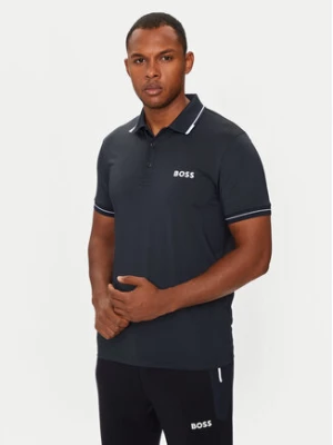 Boss Polo Paul Pro 50506203 Granatowy Slim Fit