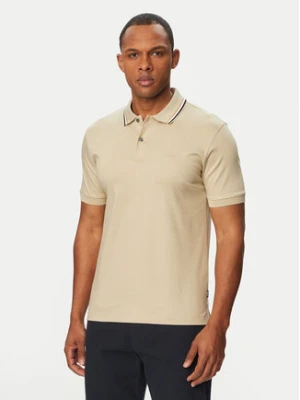 BOSS Polo Penrose 38 50469360 Beżowy Slim Fit