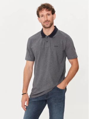 Boss Polo Peoxfordnew 50507814 Granatowy Relaxed Fit