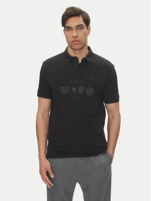 BOSS Polo Percy Heritage 50538111 Czarny Relaxed Fit
