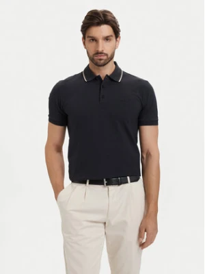 BOSS Polo Pl Goc Birdie Paule 50559365 Granatowy Slim Fit