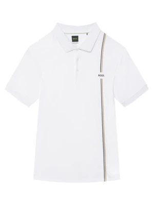 BOSS Polo PL_TOC Game 3 50563363 Biały Regular Fit