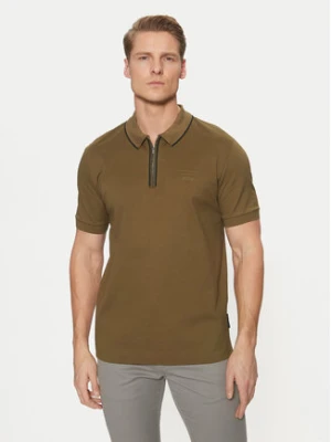 BOSS Polo PORSCHE X PORSCHE 50531463 Khaki Regular Fit