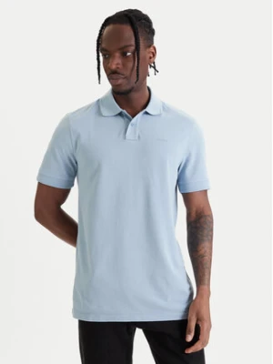 BOSS Polo Prime 50507813 Niebieski Regular Fit