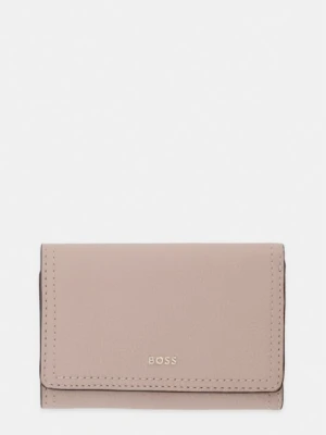 BOSS portfel damski skórzany Lenah Flap SM Wallet