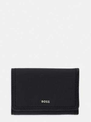 BOSS portfel damski skórzany Lenah Flap SM Wallet