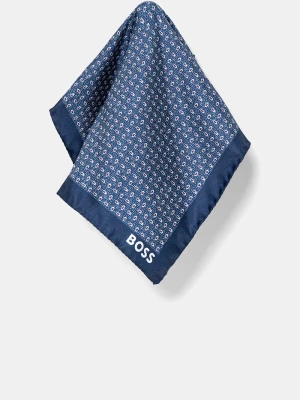 BOSS poszetka granatowy