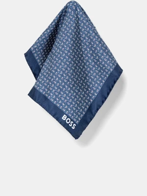 BOSS poszetka kolor granatowy 50540012