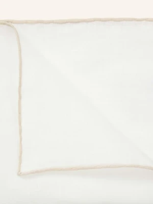 Boss Poszetka Lniana beige