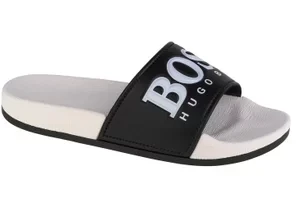 BOSS Sandals J29275-09B, Dla chłopca, Czarne, klapki, syntetyk, rozmiar: 39