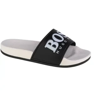 BOSS Sandals J29275-09B, Dla chłopca, Czarne, klapki, syntetyk, rozmiar: 39