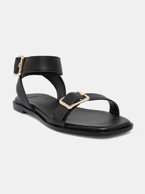 BOSS sandały damskie skórzane Charlize