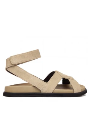 BOSS Sandały Freyah 50563358 Beżowy