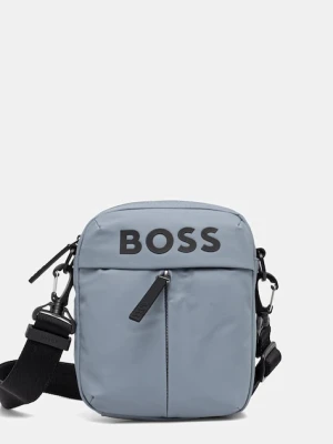 BOSS saszetka kolor szary 50516893