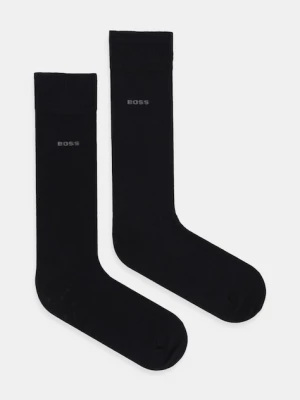 BOSS skarpetki 2-pack kolor czarny 50558570