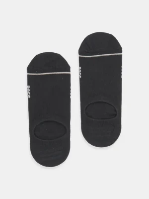 BOSS skarpetki 2-pack męskie kolor czarny 50522704
