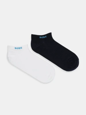 BOSS skarpetki 2-pack męskie kolor granatowy 50467730