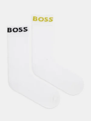 BOSS skarpetki 2-pack męskie kolor zielony 50469747