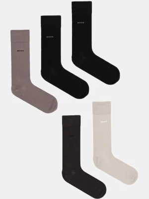 BOSS skarpetki (3-pack) męskie kolor multicolor 50478221