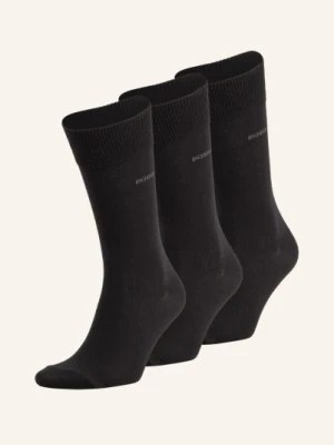 Boss Skarpety, 3 Pary schwarz