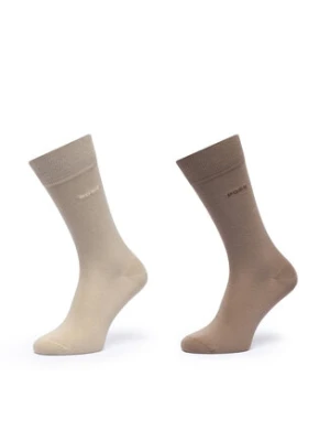 BOSS Skarpety długie 50516616 Brązowy