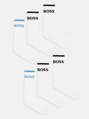 BOSS skarpety męskie 6P QS Stripe CC 6-pack