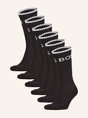 Boss Skarpety Qs, 6 Par schwarz