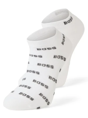 BOSS Skarpety w 2-paku Mężczyźni Bawełna biały,
