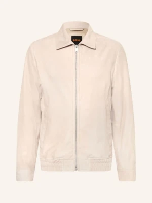 Boss Skórzana Kurtka Josurf beige
