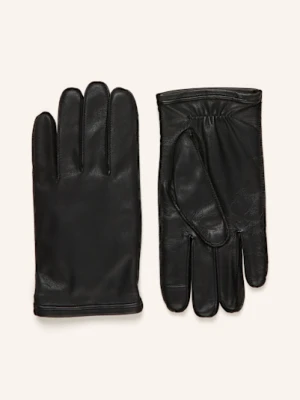 Boss Skórzane Rękawiczki Kranton Me Umożliwiające Obsługę Ekranów Dotykowych schwarz