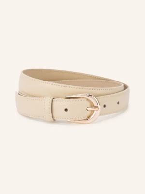 Boss Skórzany Pasek Carol beige