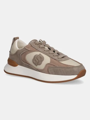 BOSS sneakersy B Icon damskie kolor brązowy 50548288