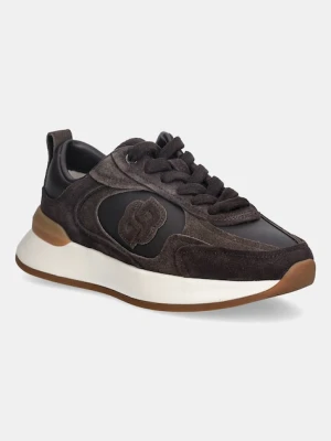 BOSS sneakersy B Icon damskie kolor brązowy 50557824