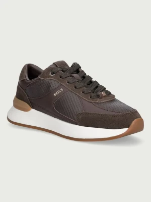 BOSS sneakersy do biegania damskie B Icon brązowy