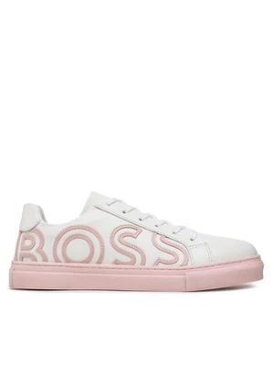 Boss Sneakersy J19081 Różowy