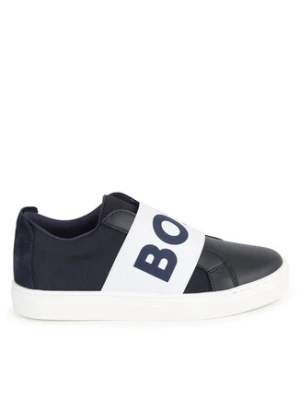 Boss Sneakersy J50863 S Granatowy