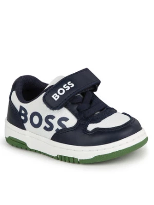 Boss Sneakersy J50875 S Granatowy