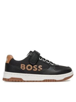 BOSS Sneakersy J51644 M Czarny