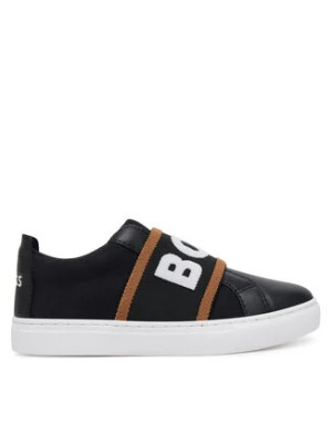 BOSS Sneakersy J51655 M Czarny