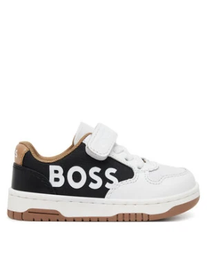 BOSS Sneakersy J52160 S Biały