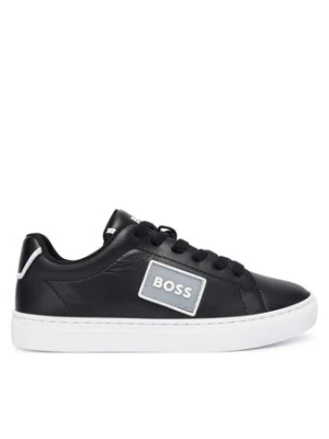 BOSS Sneakersy J52554 M Czarny