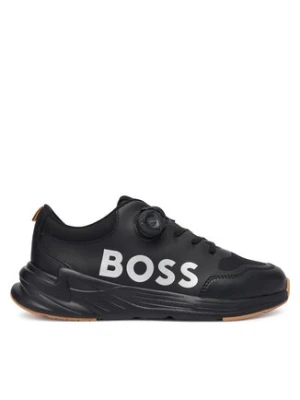 BOSS Sneakersy J52566 S Czarny